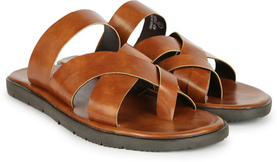 Mr.CL Men Tan Sports Sandals