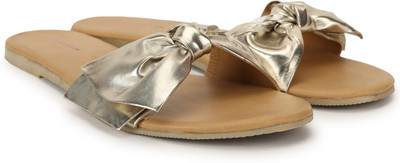 

Jealous 21 Women Gold Flats