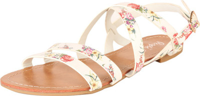 

People Women White/Blue Flats