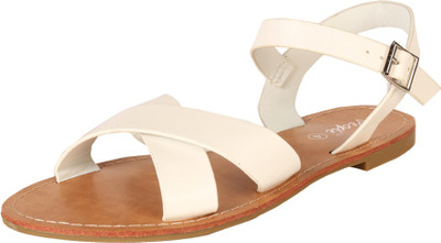

People Women White/Black Flats