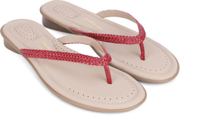 Bata Women Red Flats