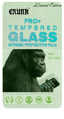 CRUNK Tempered Glass Guard for LENOVO K8(Pack of 1)