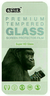 CRUNK Tempered Glass Guard for Motorola Moto E4 Plus(Pack of 1)