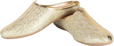 

tryfeet Gold Slip On Slip On Sneakers For Women(Gold, Golden