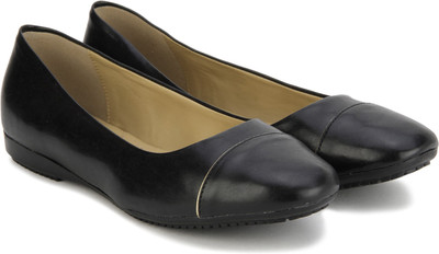 

Bata GOLD PIPING Bellies For Women(Black