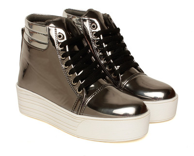 

Vendoz Boots For Women(Grey, Copper