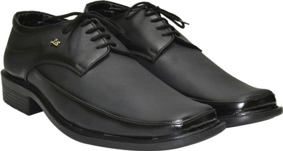 

Jenfars Big Size Lace Up For Men(Black