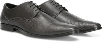 

Hush Puppies TAMPA Lace Up Shoes For Men(Black, Grey