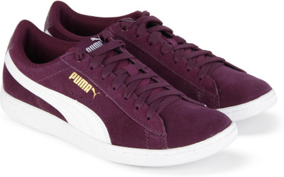 

Puma Puma Vikky Sneakers For Women(Purple, White, Dark purple-puma white