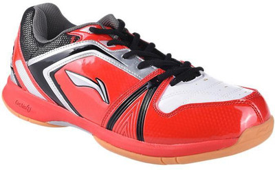 

Li-Ning LIGA Badminton Shoes For Men(Red, Red/black
