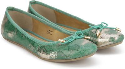 

Bata SANSA Bellies For Women(Green