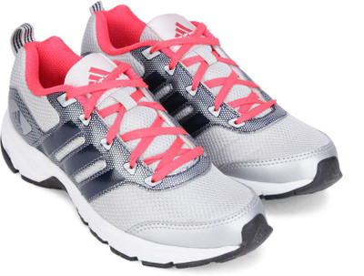 

ADIDAS ALCOR 1.0 W Running Shoes For Women(Silver, Silvmt/conavy/shored