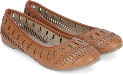 

Bata DEEP LASER BALLERINA Bellies For Women(Tan