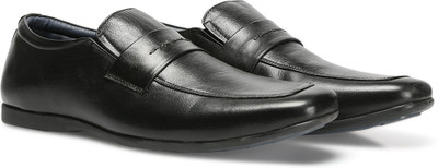 

Hush Puppies Hush Puppies Leather Shoes For Men Black Derby For Men(Black