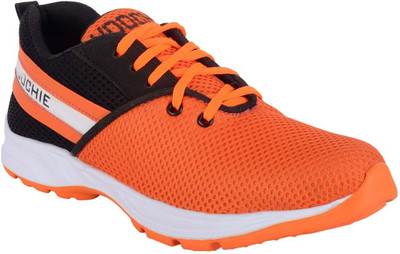 

VOOCHIE Sports Running Shoes For Men(Orange, Black