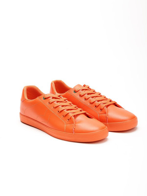 

United Colors of Benetton Slip On Sneakers For Men(Orange