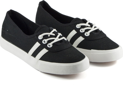

DeVEE Zhefei Fully Prepared 2.0 Black Canvas Shoes For Women(Black