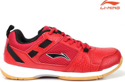 

Li-Ning STAR PRO Badminton Shoes For Men(Red, Red/black