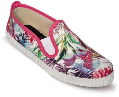 

Scentra SPRING Slip On Sneakers For Women(Multicolor, Pink
