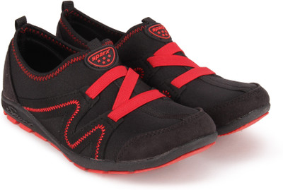 Sparx Running Shoes For Women(Black, Black red