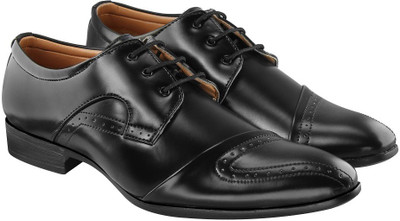 

Blinder Black Men's 100% original PU Formal shoes Lace Up For Men(Black