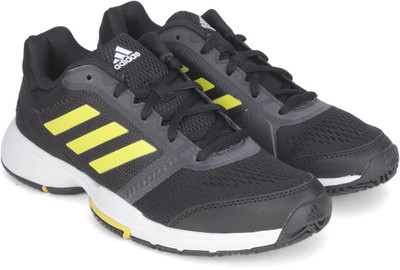 

ADIDAS BARRICADE CLUB W Tennis Shoes For Women(Black, Cblack/byello/ftwwht