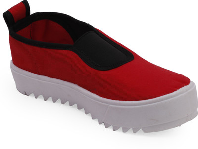 Scentra SHANGHAI Loafers For Women(Red
