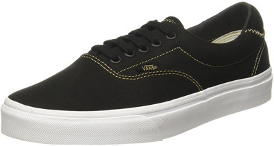 Vans ERA 59 Sneakers For Men(Black, (c&s) black/sand