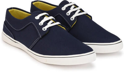 

Knoos CANVAS SNEAKERS Sneakers For Men(Blue