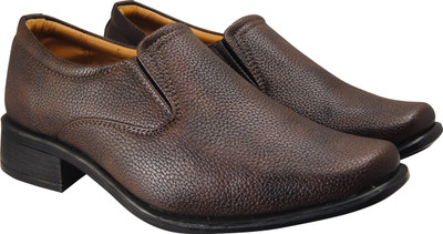

Action Synergy Men's RYD14438 Brown Formal Slip On For Men(Brown