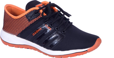 Shoebook Mens Stylish Sneakers For Men(Orange, Black