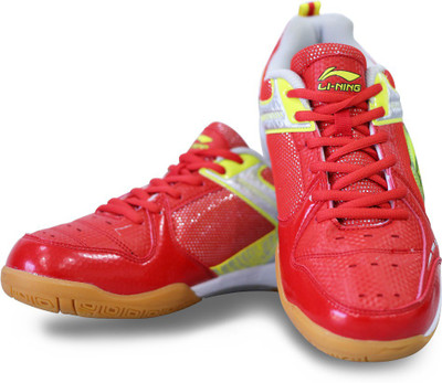 

Li-Ning NOVA Badminton Shoes For Men(Red, Red/lime