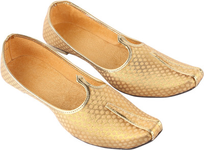 

DFR Golden Designer Jutis For Men(Gold