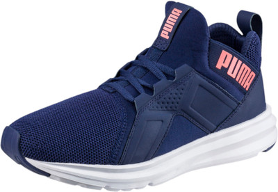 Puma Enzo Mesh Wn's Running Shoes For Women(Navy, Blue depths-nrgy peach