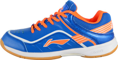 

Li-Ning PLAY II Badminton Shoes For Men(Blue, Blue /orange