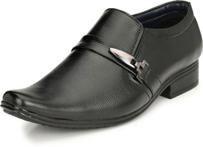 

SCARPIA Full Grain Monk Strap For Men(Black