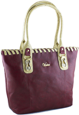 

Voaka Women Casual Maroon PU Shoulder Bag