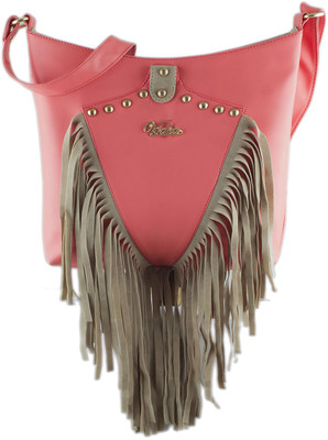 

Voaka Women Casual Orange PU Sling Bag