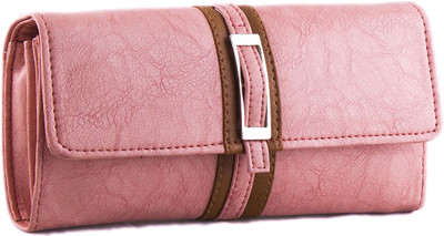 

Voaka Women Casual Orange PU Clutch