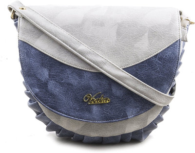 

Voaka Women Casual Grey PU Sling Bag