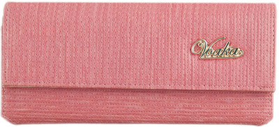 

Voaka Women Casual Orange PU Clutch