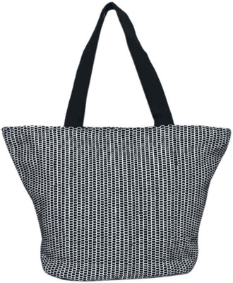 

DIWAAH Women Casual Black Cotton Hand-held Bag