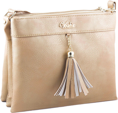 

Voaka Women Casual Orange PU Sling Bag
