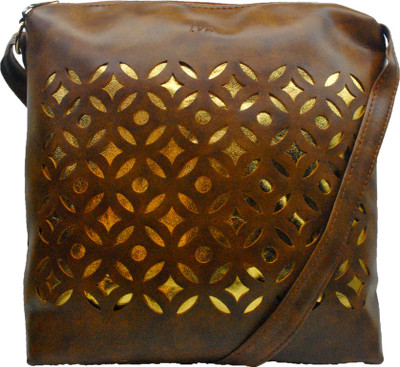 

Netboys Girls Casual Tan PU Sling Bag