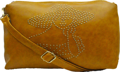 

Netboys Girls Casual Beige PU Sling Bag