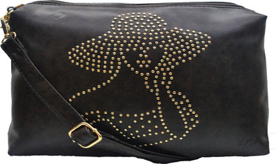 

Netboys Girls Casual Brown PU Sling Bag