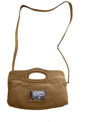 

Miruna Designs Men & Women Casual Tan Genuine Leather Satchel