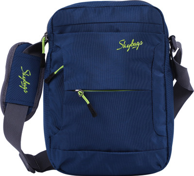 

Skybags Men & Women Casual Blue Polyester Sling Bag