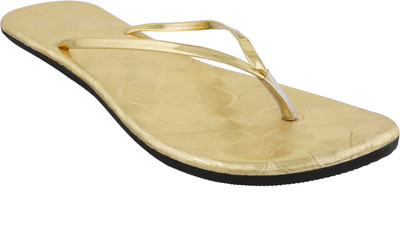 

Soft Arts Flip Flops, Gold