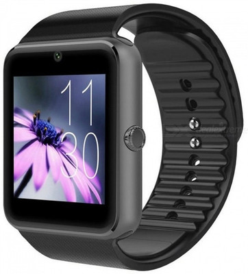

ESTAR Presenting Bluetooth Smartwatch with Sim- Card Support Compatible with samsun.g, Black Smartwatch(Black Strap Free Size)